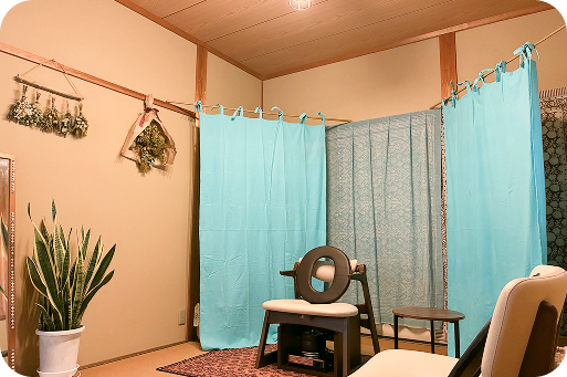 よもぎ蒸し部屋